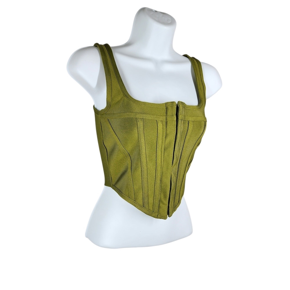 PRETTYLITTLETHING CORSET CROP TOP